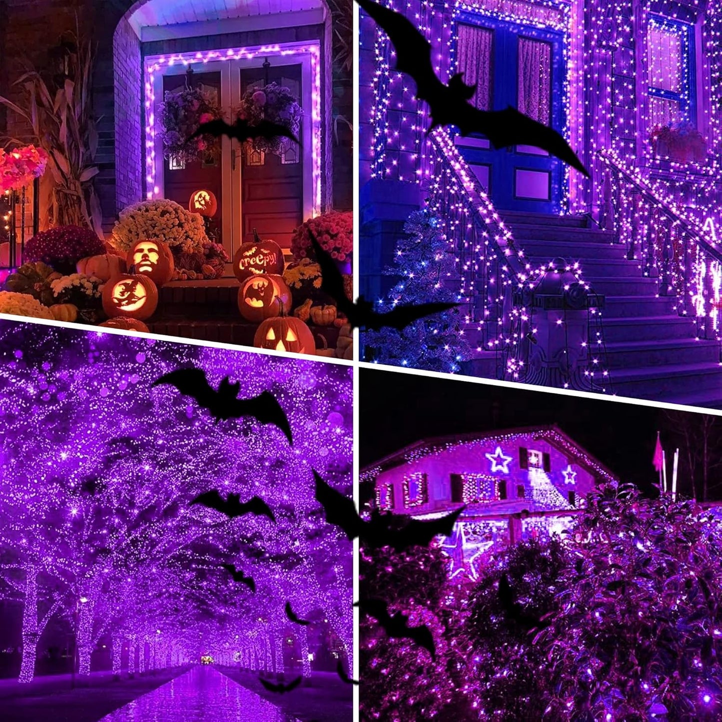 500 LED Christmas String Lights - 164 FT Waterproof RGB Fairy Lights with Remote & Timer for Indoor/Outdoor Holiday Decor
