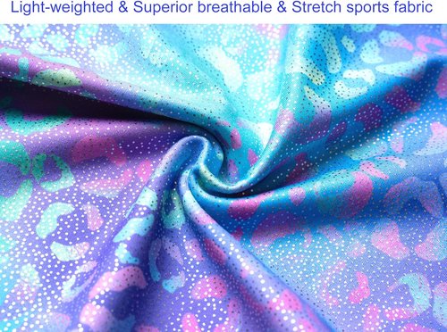 Domusgo Gymnastics Leotards - Sparkly One-Piece Tumbling Outfits for Girls | Stylish & Comfortable