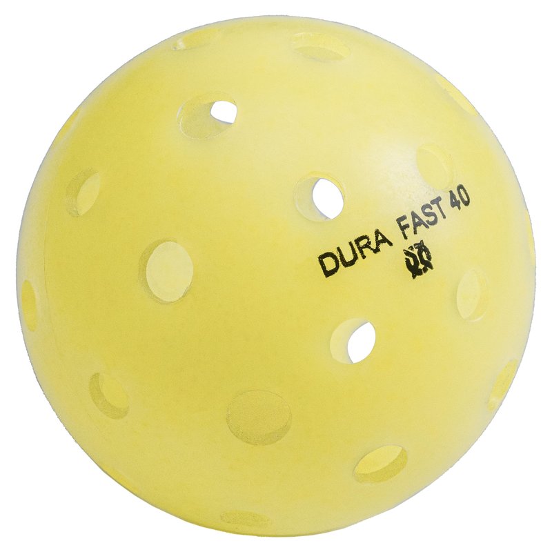 DURA Onix Fast 40 Outdoor Pickleballs – Yellow