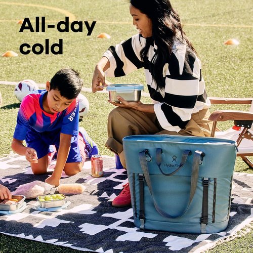 Hydro Flask Insulated Tote Bag - 10L Capacity for Ultimate Cold Storage - Capri Blue