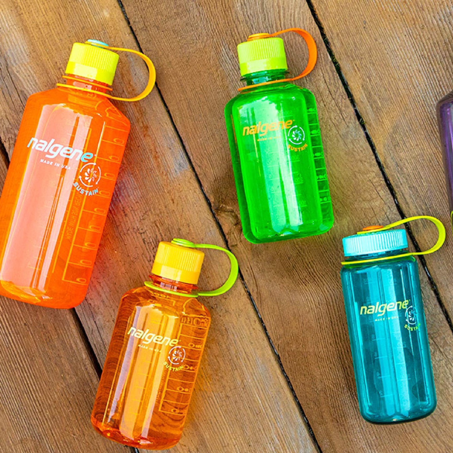Nalgene 32 oz Narrow Mouth Water Bottle, Aubergine