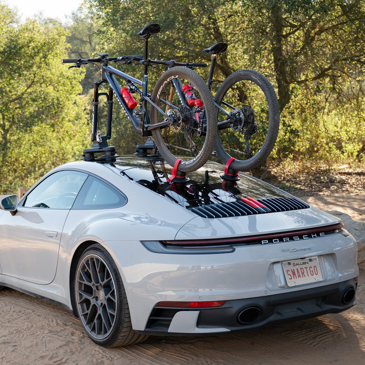 Allen Smart Suction® GO: Compact 1-Bike Rack, Model SB-05