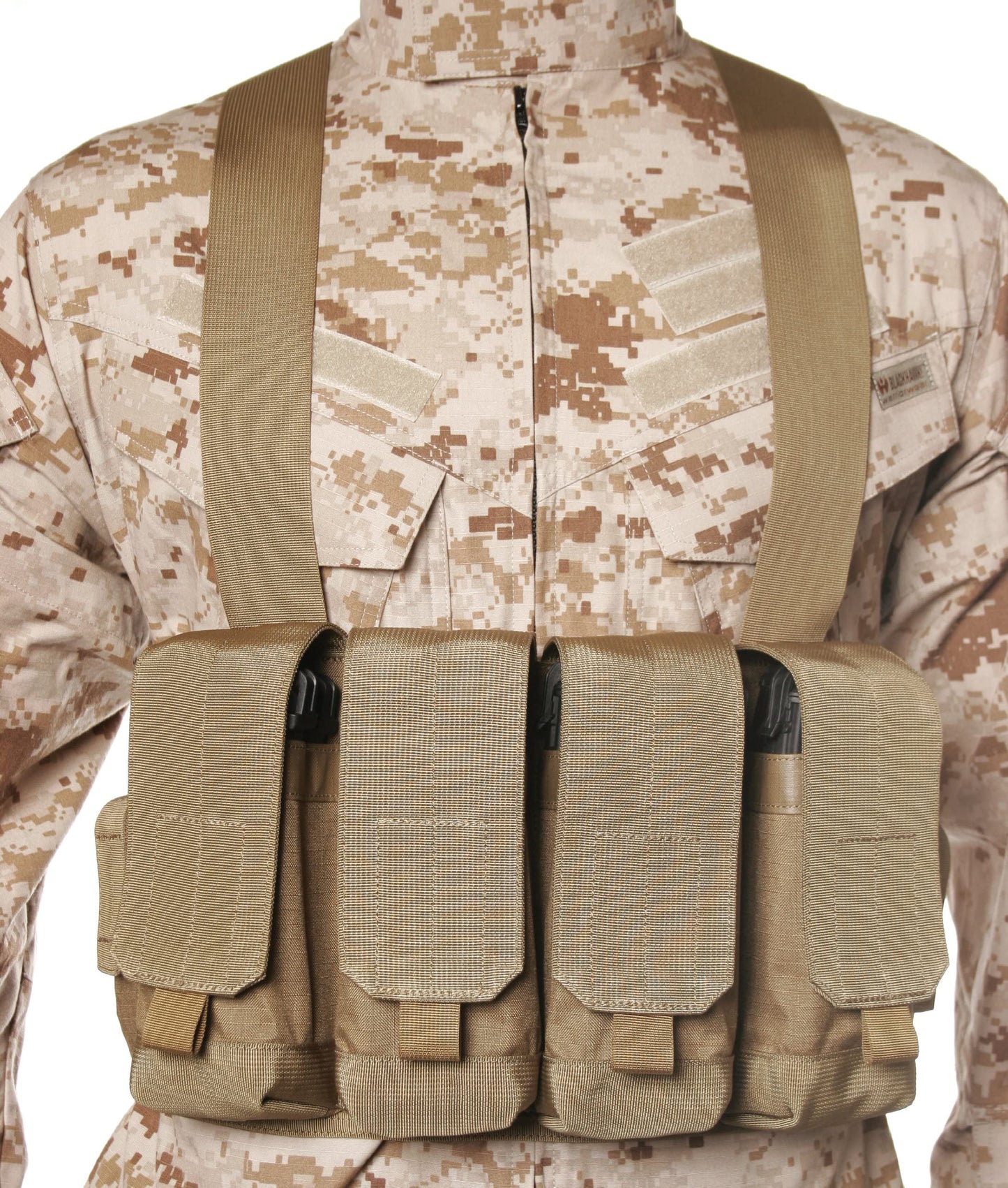 BLACKHAWK Chest Pouches AK47 mag,Tan
