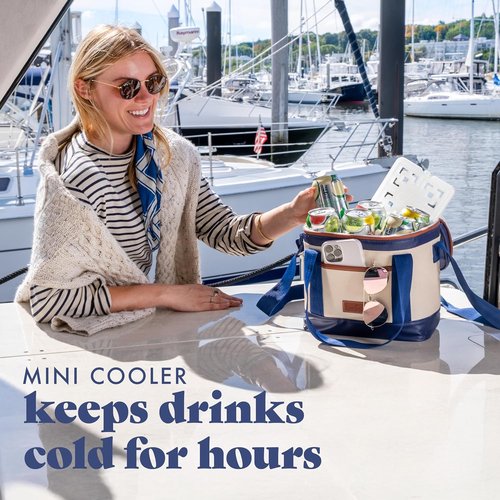 Fit & Fresh Beach & Boat Cooler Collection - Insulated, Leakproof Totes & Lunch Bags for Summer Travel