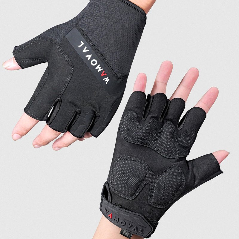 WAMVOAL Photography Gloves Airsoft Gloves Half Finger Drone Gloves for Photography, Operate Drones, Hunting, Hiking, Cycling, Driving Motorcycle, Climbing, Weight Lifting (X-Large)
