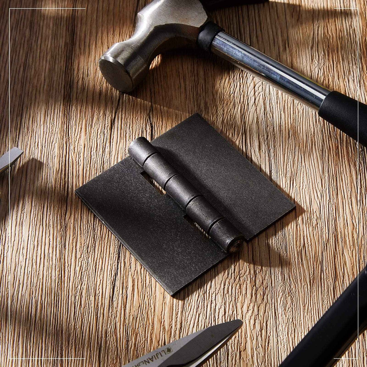 3 Heavy Duty Weldable Hinges 12 Ga Welding Long Lasting Steel Butt Hinge Corrosion and Rust Resistant Metal Weld on Hinges for Trailer Door Gates (4 Pcs)