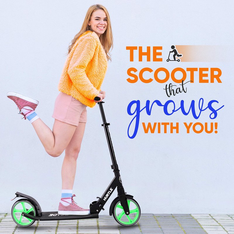 Hurtle Lightweight and Foldable Kick Scooter (HURTS56)