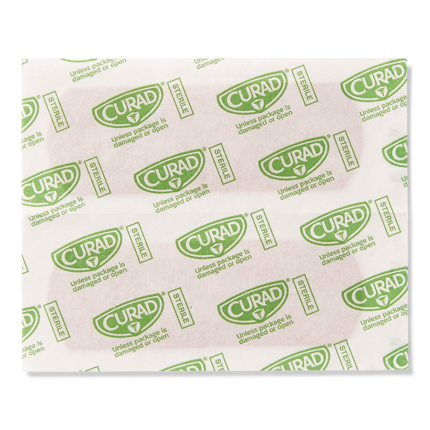 CURAD Flex Fabric Adhesive Bandages, Bandage Size is 3/4" x 3", ALL ONE SIZE, (Box of 100)