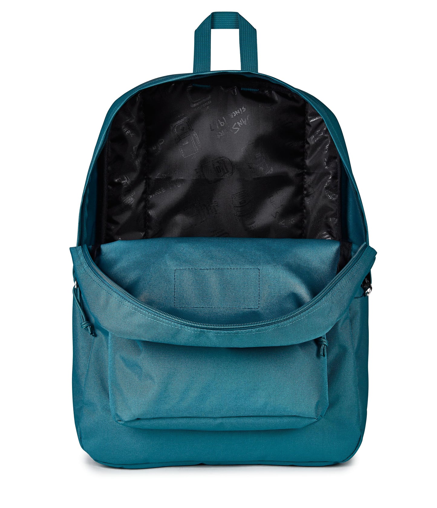 JanSport SuperBreak One Backpack - Durable, Lightweight Bag with 1 Main Compartment, Front Utility Pocket with Built-in Organizer, Premium Backpack, Emerald Pool