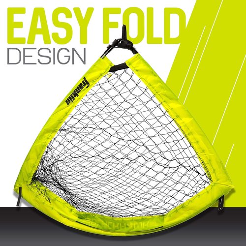 Franklin Sports Blackhawk Soccer Goal - Portable Pop-Up Nets for Youth & Adults | Indoor & Outdoor Use