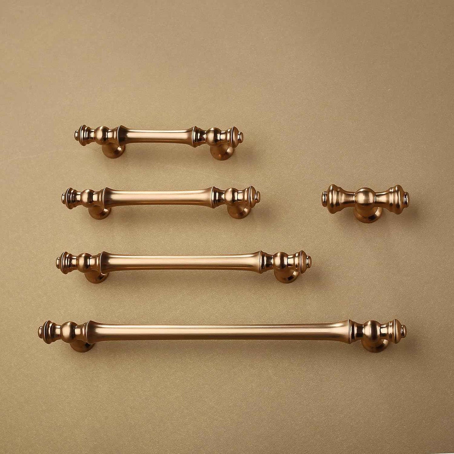 Champagne Bronze Kitchen Cabinet Handles - 6 Pack 9 Inch Pulls for Cupboards & Drawers
