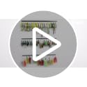 VEYWANE 4-Pack Fishing Lure Wall Mount Racks, 15" Metal Bait Organizer & Rig Holder