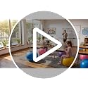 Inflatable Yoga Donut Ball Chairs - 4 Pcs Boho Color Set