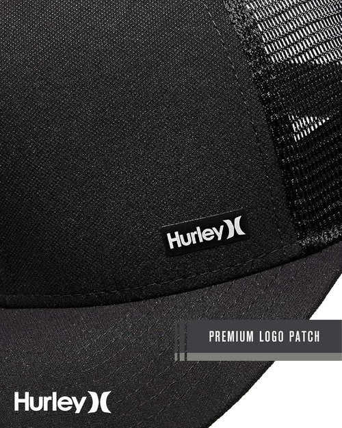 Hurley Men's Caps - H2O-Dri League Baseball Caps with Snapback Closure - Classic Trucker Hats (S-XL)