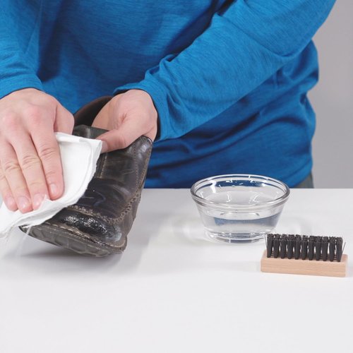 Gear AID Revivex Leather Shoe Cleaner Kit - Restore Sneakers & Boots | Includes Conditioning Soap