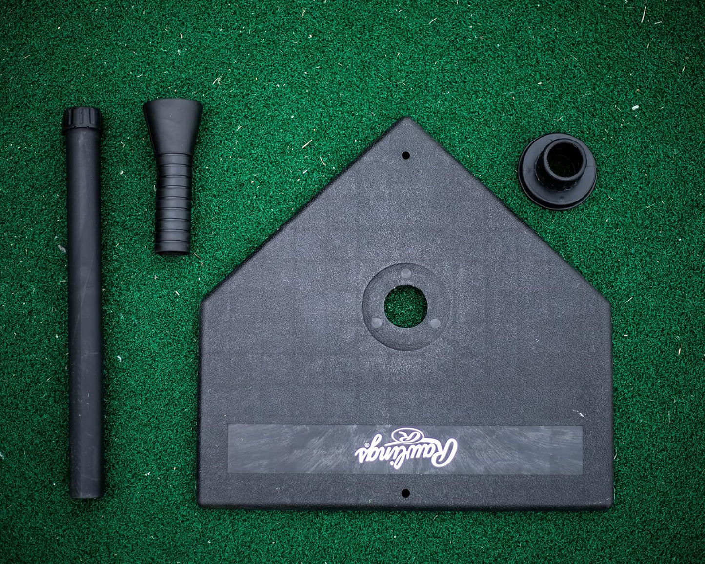 Rawlings Youth Batting Tee - Molded All-Purpose Design in Black for Enhanced Performance