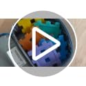 Kids Puzzle-Shaped Reusable Ice Packs 6-Pack for Lunch Boxes & Coolers