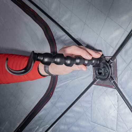 Eskimo® 41942 E-Hub™ Rod Holder, Ice Shelters, Black