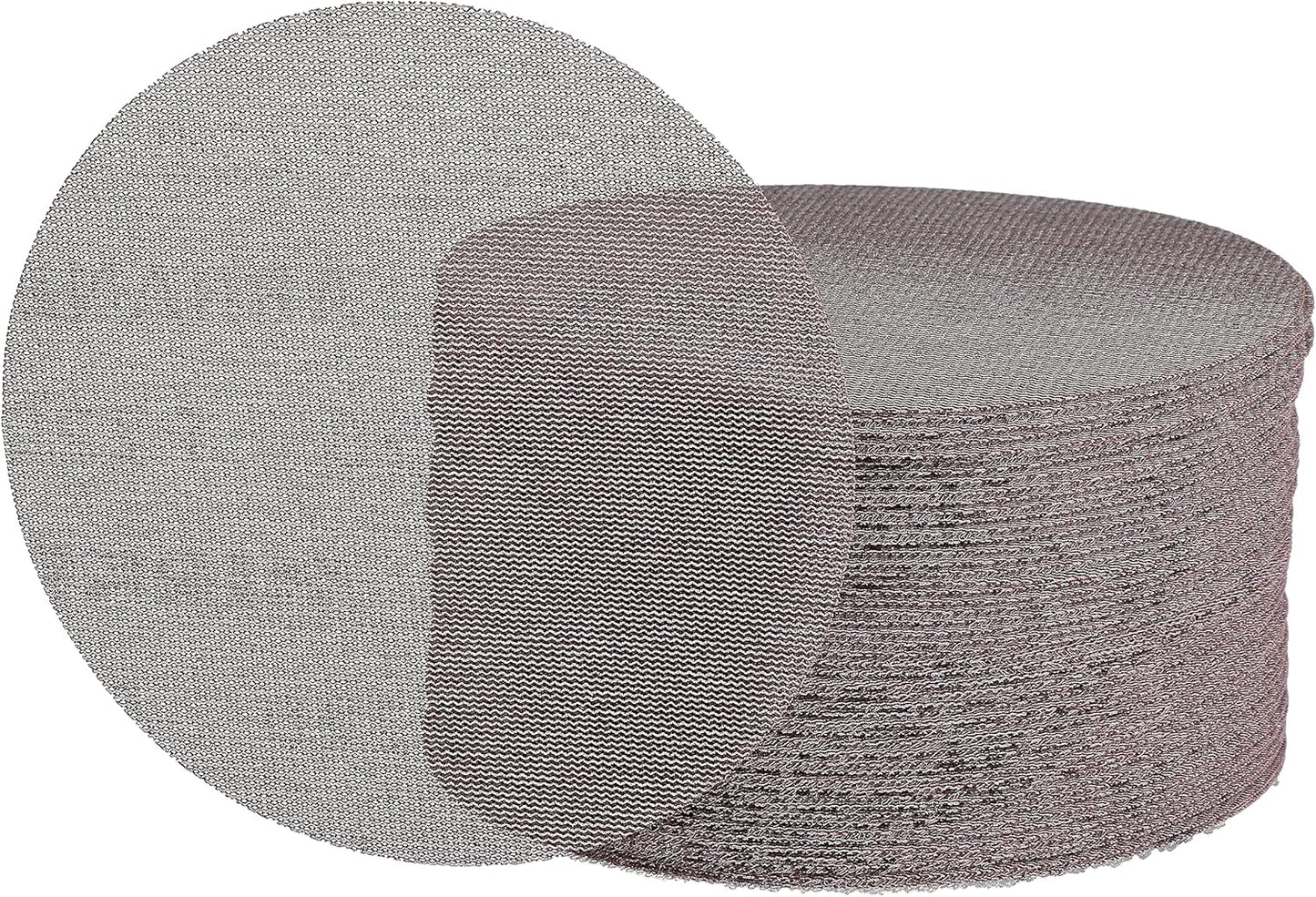 Mirka Abranet 6-Inch Sanding Discs - Grit 320, Hook and Loop, Dust-Free, 50 Pack