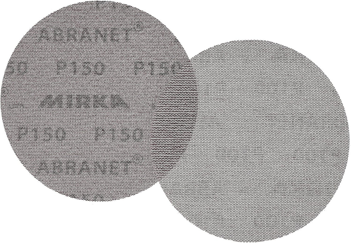 Mirka Abranet 6-Inch Sanding Discs - Grit 320, Hook and Loop, Dust-Free, 50 Pack
