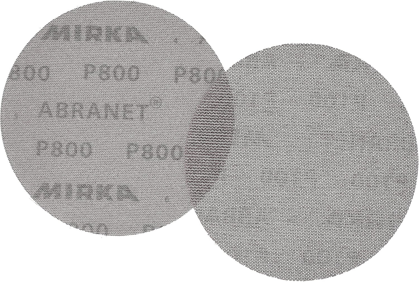 Mirka Abranet 6-Inch Sanding Discs - Grit 320, Hook and Loop, Dust-Free, 50 Pack