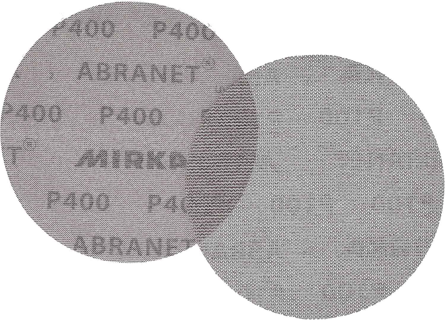 Mirka Abranet 6-Inch Sanding Discs - Grit 320, Hook and Loop, Dust-Free, 50 Pack