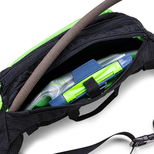 Rimrock Lumbar Hydration Hip Pack with 1.8L Intake ICE Insulated Water Reservoir, Fanny Pack Waist Bag Hiking Walking Running Jogging Camping. Men/Women Large Pack Design