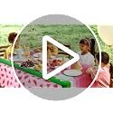 Watermelon Plastic Tablecloths - 2 Pack, 54 x 108 Inch Disposable Party Cover