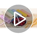 Travel Utensils Set - 6 Multicolor Sets with Case