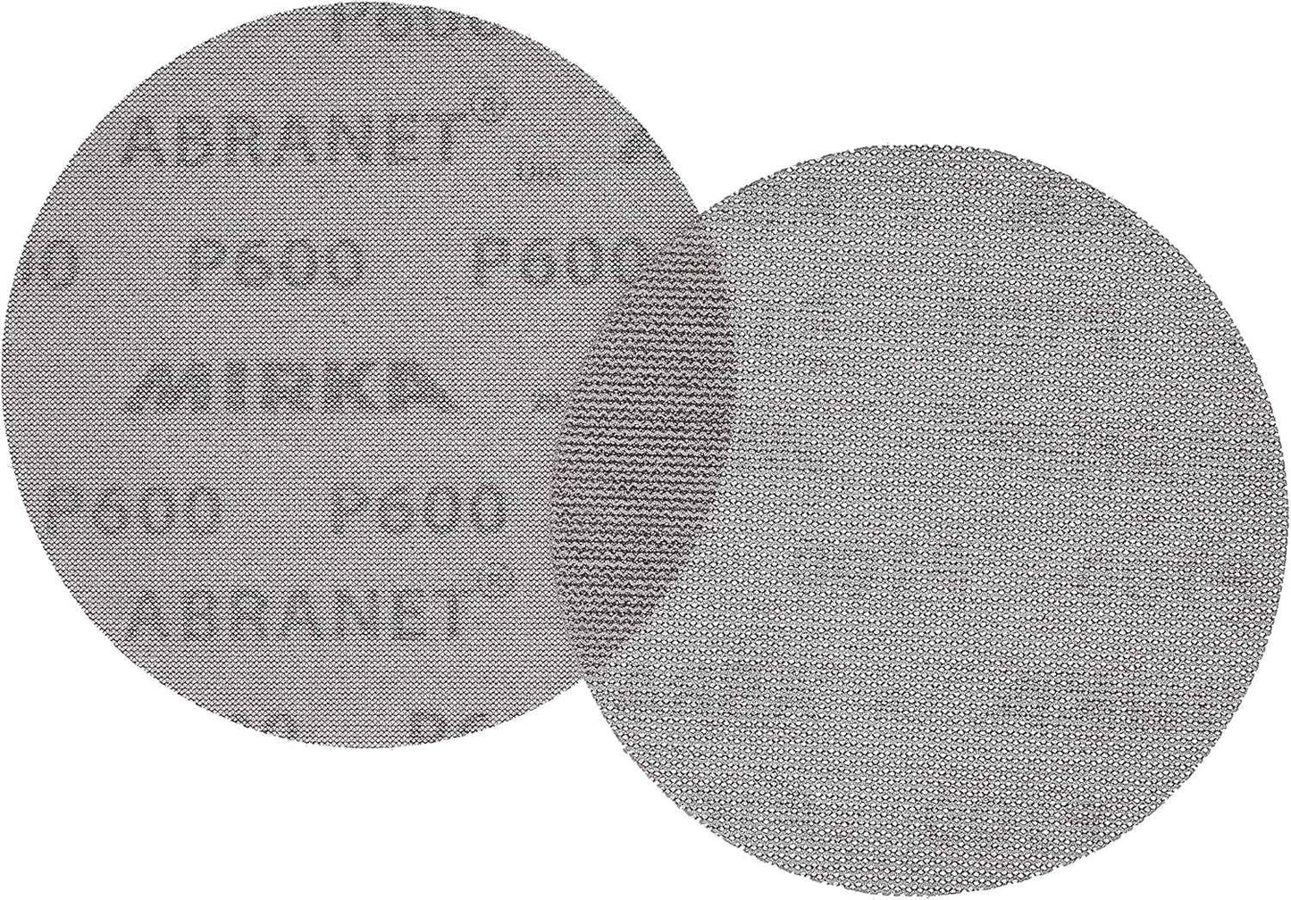 Mirka Abranet 6-Inch Sanding Discs - Grit 320, Hook and Loop, Dust-Free, 50 Pack