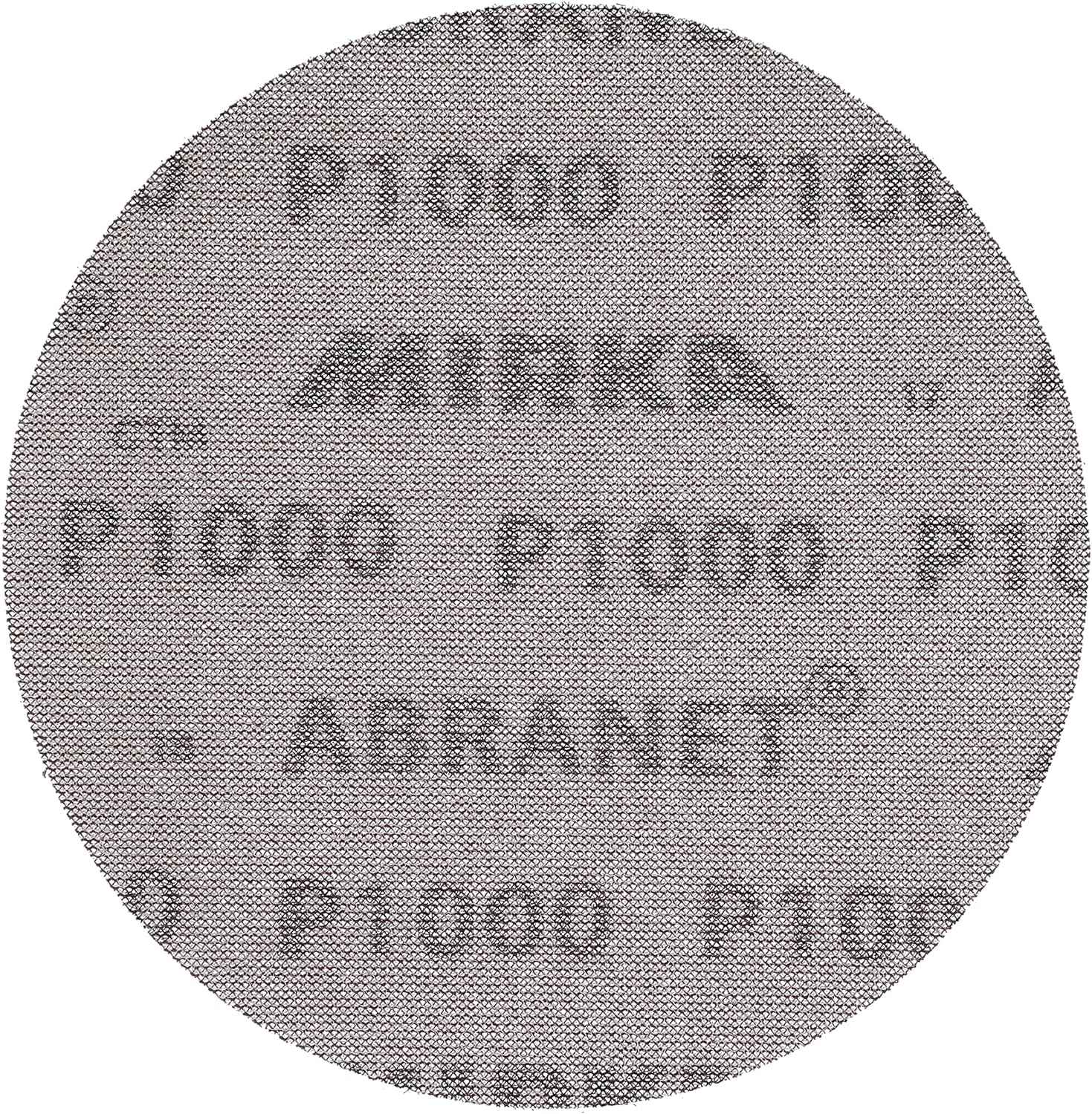 Mirka Abranet 6-Inch Sanding Discs - Grit 320, Hook and Loop, Dust-Free, 50 Pack