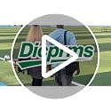 Dicprms Blue Bleacher Seats with Back Support and Cushion, Portable Folding Stadium Chairs