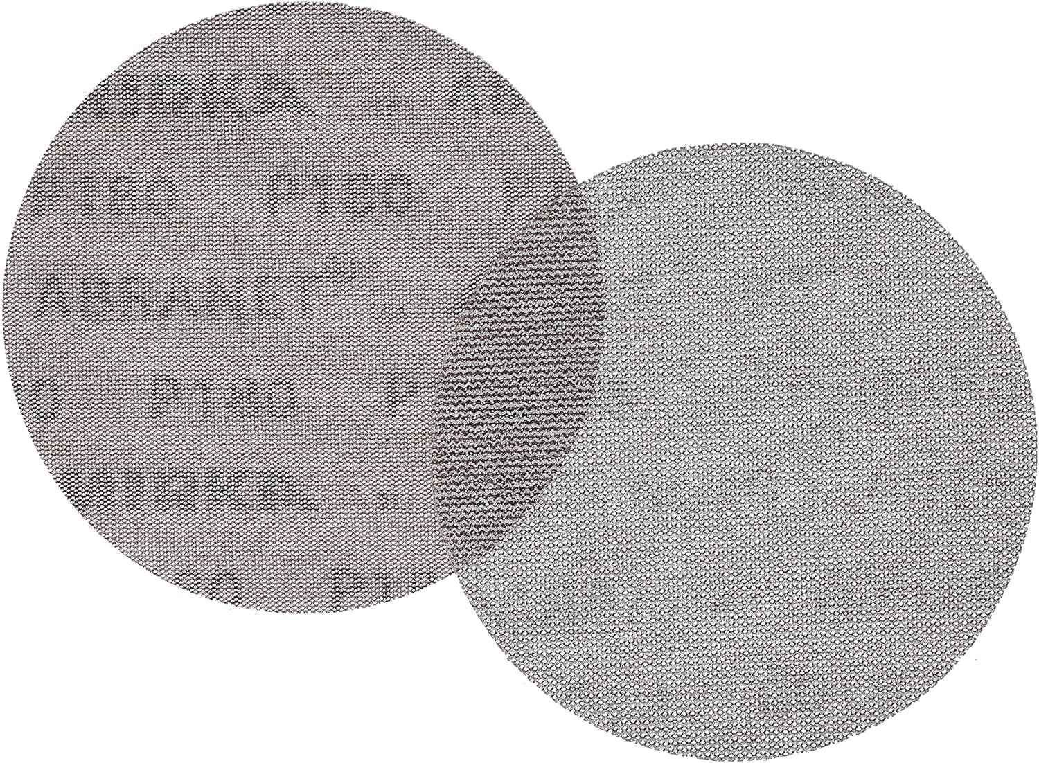 Mirka Abranet 6-Inch Sanding Discs - Grit 320, Hook and Loop, Dust-Free, 50 Pack