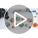 Caydo 200 Sets 58mm Button Maker Supplies for DIY Custom Buttons