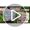 JIUSAIRUI Odor Proof Bear Bags for Food Backpacking: 3Pack Reusable