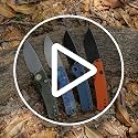 Vosteed Porcupine Folding Pocket Knife - G10 Handle, 2.99" 14C28N Steel, White G10-Black Stonewash, Liner Lock, Outdoor EDC