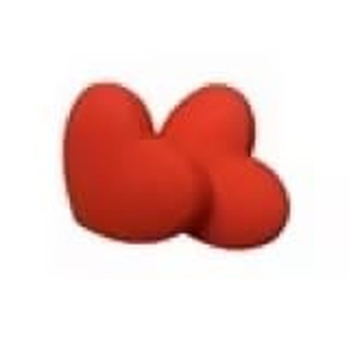 Jinshining Red Heart Shape The Heart Shape Tennis Racket Vibration Dampener Soft Silicon Racket Dampener Cartoon Shape Tennis Racquet Shock Absorbers Tennis Racket for Racquetball