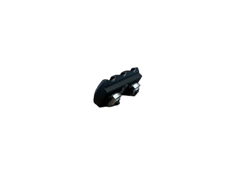 MLOK Picatinny Accessory Rail Section – 3 Slot – Ultralight Aluminum Mount for Lights & Lasers