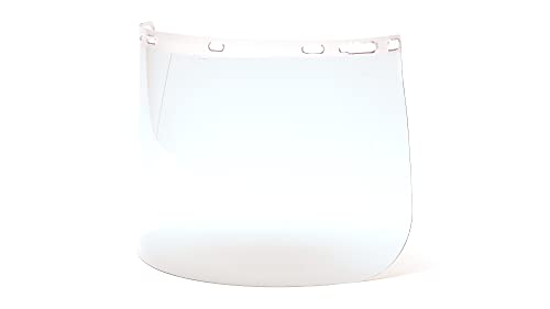 Clear Polyethylene Safety Face Shield - 15 x 8 Inch, ANSI Z87 Compliant