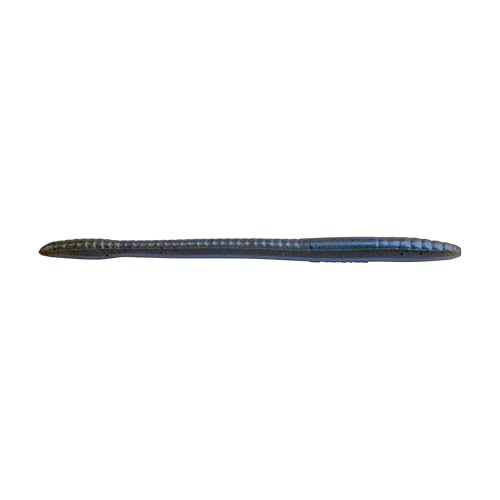 PowerBait Bottom Hopper Finesse Worm - 4 3/4" Blue Craw