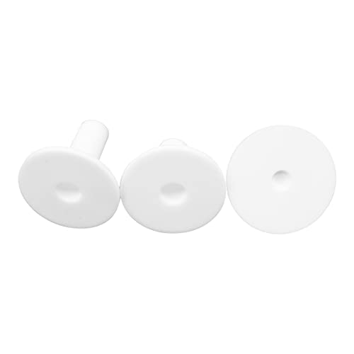 Golf Practice Tees - 3 Count White Cross Tee - Rubber & Flexible