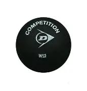 Competition Squash Ball - Single Yellow Dot, 3-Ball Tube