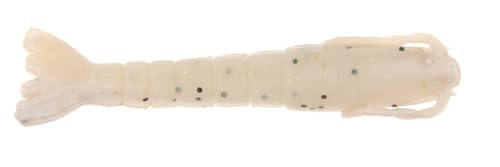 Gulp! Saltwater Shrimp Soft Bait - Sugar and Spice Glow 4in