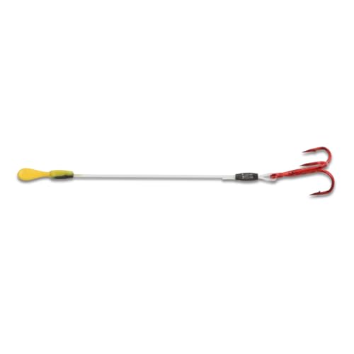 Sting'R Treble Hook 3" - #10 Hook, 12 lb Leader, 6-Pack
