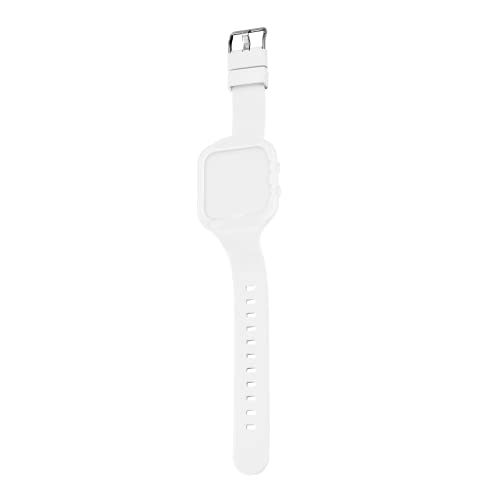 Kids Fitness Tracker Watch - Silicone Bands - A-BD-White