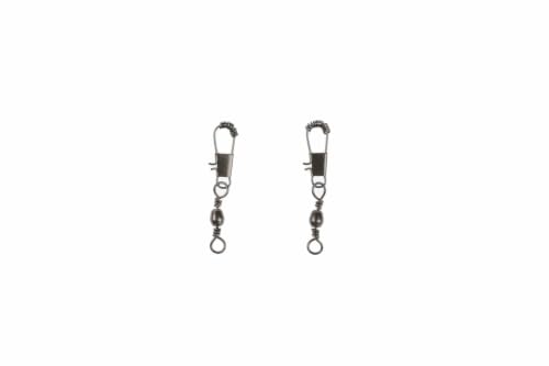 Stainless Steel Tippet Rings for Fly Fishing, 10 Pack - Strong & Lightweight
