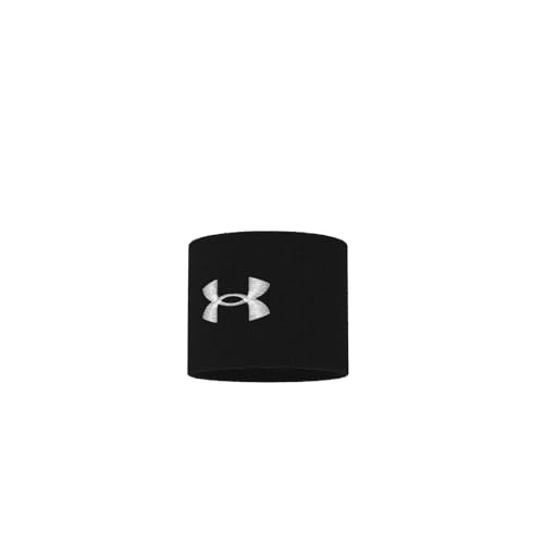 3-Inch Performance Wristband 2-Pack - Black & White