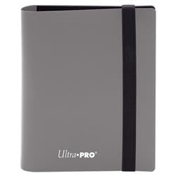 Ultra Pro E-15374 Eclipse 2 Pocket Binder-Smokey Grey