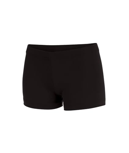 Chassé X-Small Black Boy-Cut Cheerleading Briefs - Soft Mid-Rise Athletic Shorts 2.0