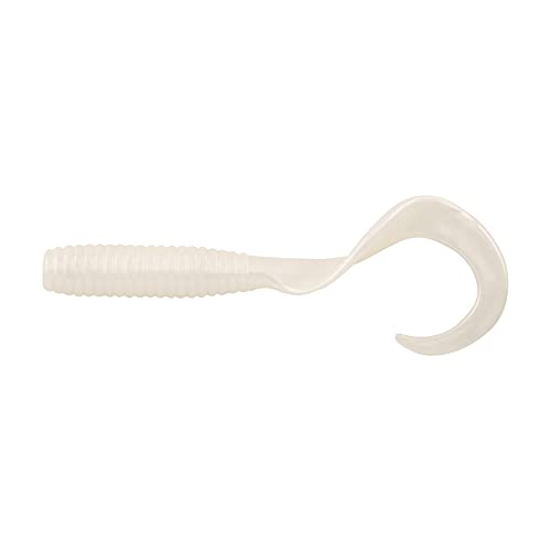 Gulp! Grub Fishing Soft Bait - Pearl White - 4 Pack